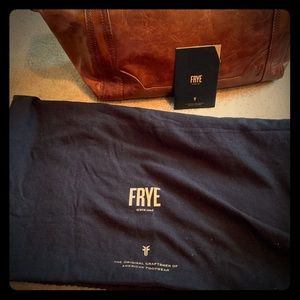Absolutely beautiful Frye bag. NWT. Cognac color.